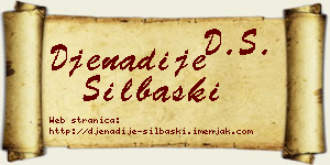 Đenadije Silbaški vizit kartica